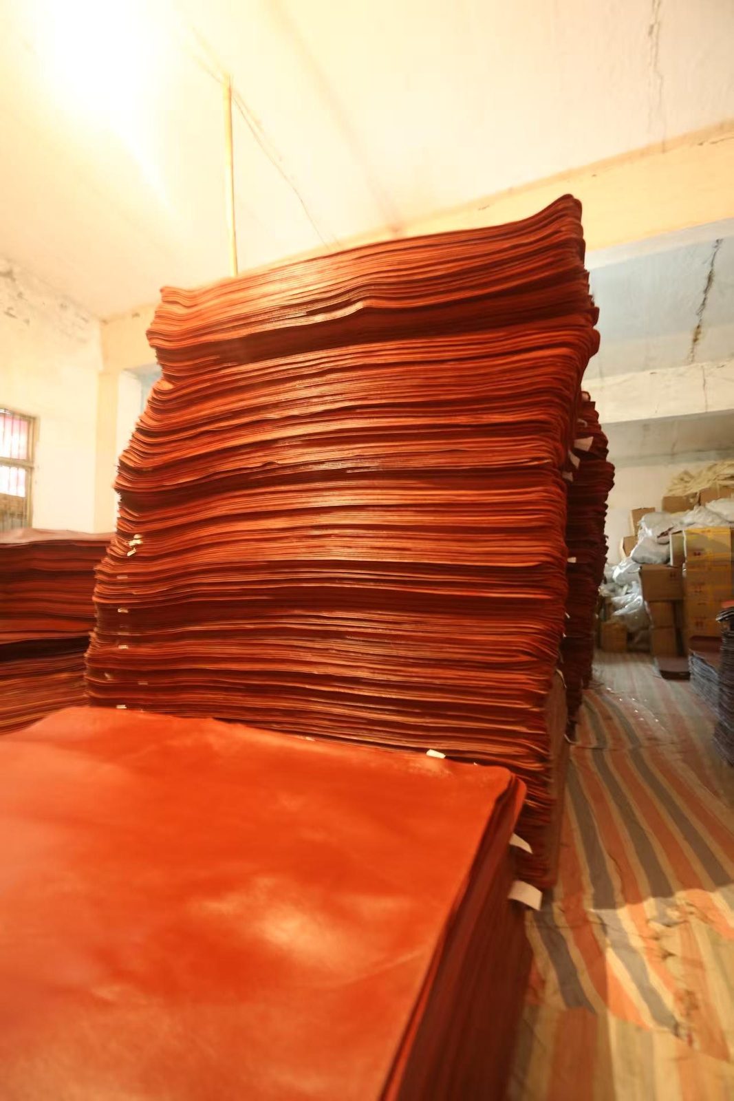 Finished goods ready for export