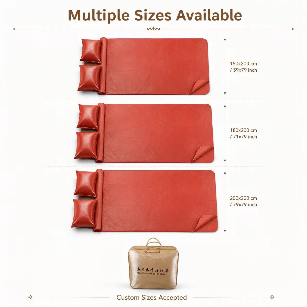 Multiple sizes available