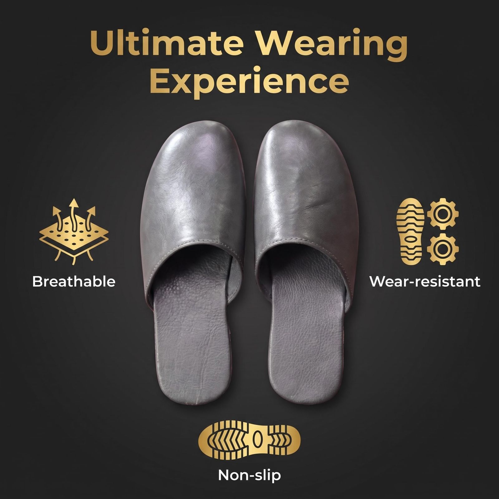 Breathable, non-slip, wear-resistant