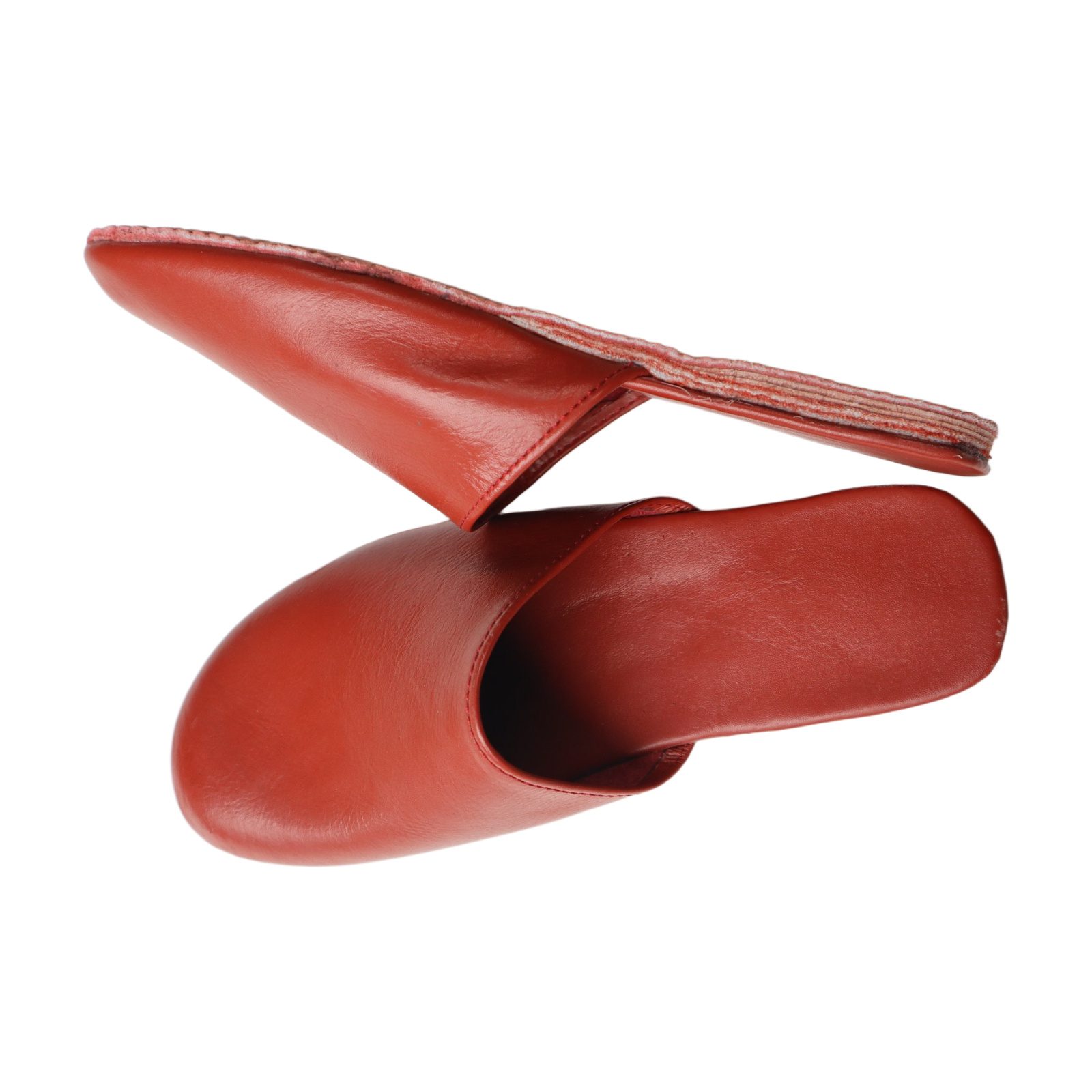 Red-brown closed-toe 2